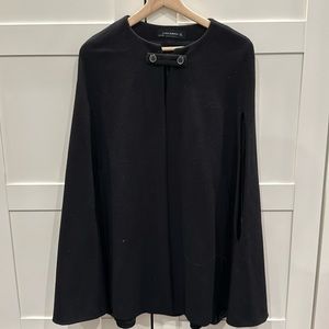 Zara poncho style cover up